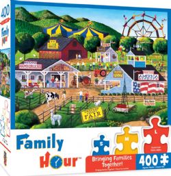 MASTERPIECES FAMILY TIME CASSE-TÊTE 400 LARGES PIÈCES - CARNAVAL D'ÉTÉ #31901